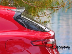 Alfa Romeo Stelvio Roof Spoiler - Carbon Fiber - Stile Italia Alfa Romeo Stelvio Roof Spoiler - Carbon Fiber - Stile Italia